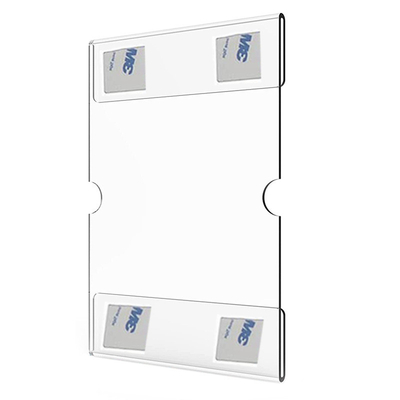 quality  4 X 6 Inches Acrylic Photo Frame Wall Mounted Picture Frame With 3M Sticker On Wall factory