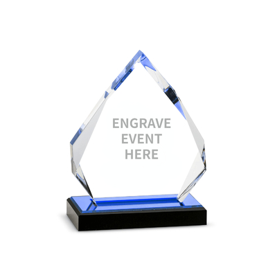 9 " 10 " 11 pulgadas de altura trofeos acrílicos y premios en forma personalizada con soporte