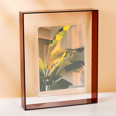 Cuadros de pared flotantes de acrílico moderno, cuadros de cuadros de plexiglás sin marco magnético