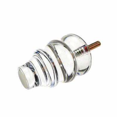 4 Conjunto de lucite Acrílico Muebles Piernas de forma torcida para Diy Sofá de reemplazo Piernas de acrílico