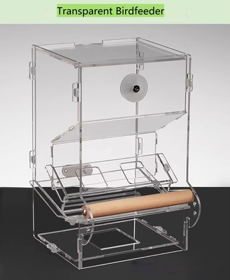Jyd tự động Acrylic Pet Feeder chén chó lucite hình vuông OEM ODM