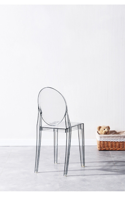 Muebles acrílicos modernos a medida sillas de comedor de lucita para el evento de bodas de comedor