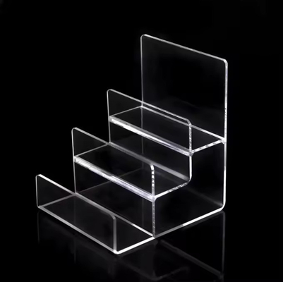 Display de bolsillo acrílico de espesor personalizado Sostén para soluciones de pantalla de ahorro de espacio