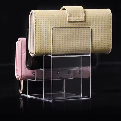 Display de bolsillo acrílico de espesor personalizado Sostén para soluciones de pantalla de ahorro de espacio