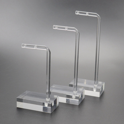 Conjunto de diseño elegante Plexiglás de acrílico de los pendientes Display Stand Holder para los pendientes