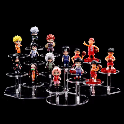 Συγκροτημένη ακρυλική οθόνη Stand For Action Figures Κούκλες Κοσμήματα Οργανωτής αρωμάτων