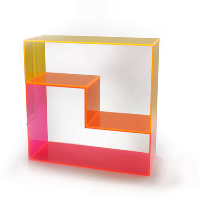 Decoración para el hogar Estante de pantalla de ventana de plexiglás
