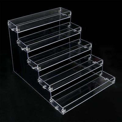 Organizador de estanterías acrílico de 5 niveles para gabinetes de cocina herramienta fácil de arranque instalación gratuita