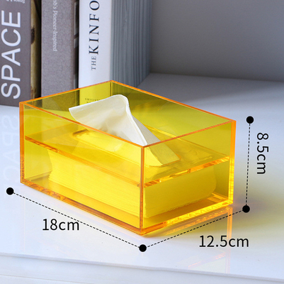 Cuadro de acrílico de diseño rectangular, soporte de tejido de lucita para el restaurante y el hotel