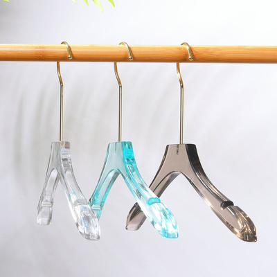 OEM Διαφανές Ακρυλικά ρούχα κρεμάστρα Lucite Ρακ για το παλτό Suit παντελόνι φόρεμα