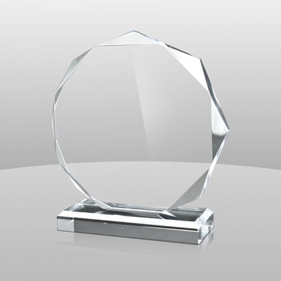 Placa acrílica en forma de corazón de tamaño personalizado Plexiglás Premios para reconocimiento empresarial