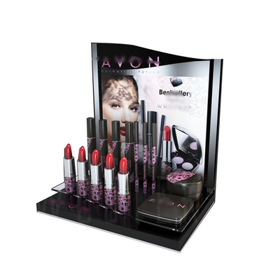 OEM Acrylic Display Stand Untuk Penyimpanan Makeup Lipstick Nail Polish