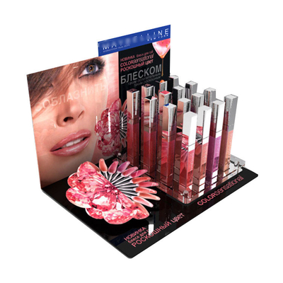 OEM Acrylic Display Stand Untuk Penyimpanan Makeup Lipstick Nail Polish
