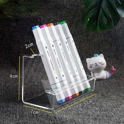 Organizador de lápiz acrílico para estudio o dibujo